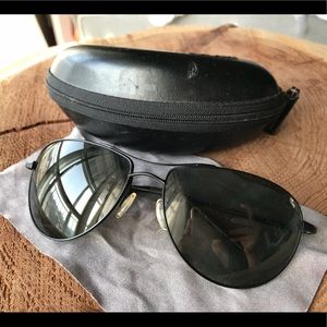 Oliver Peoples Commander aviator sunglasses